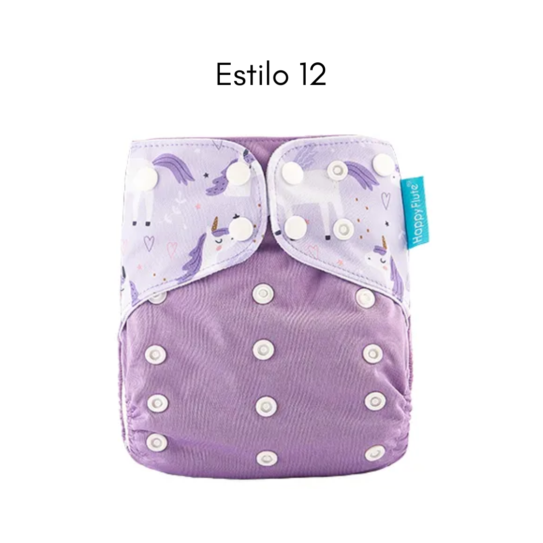 Pañal ecológico Happy Flute - Estilo 12