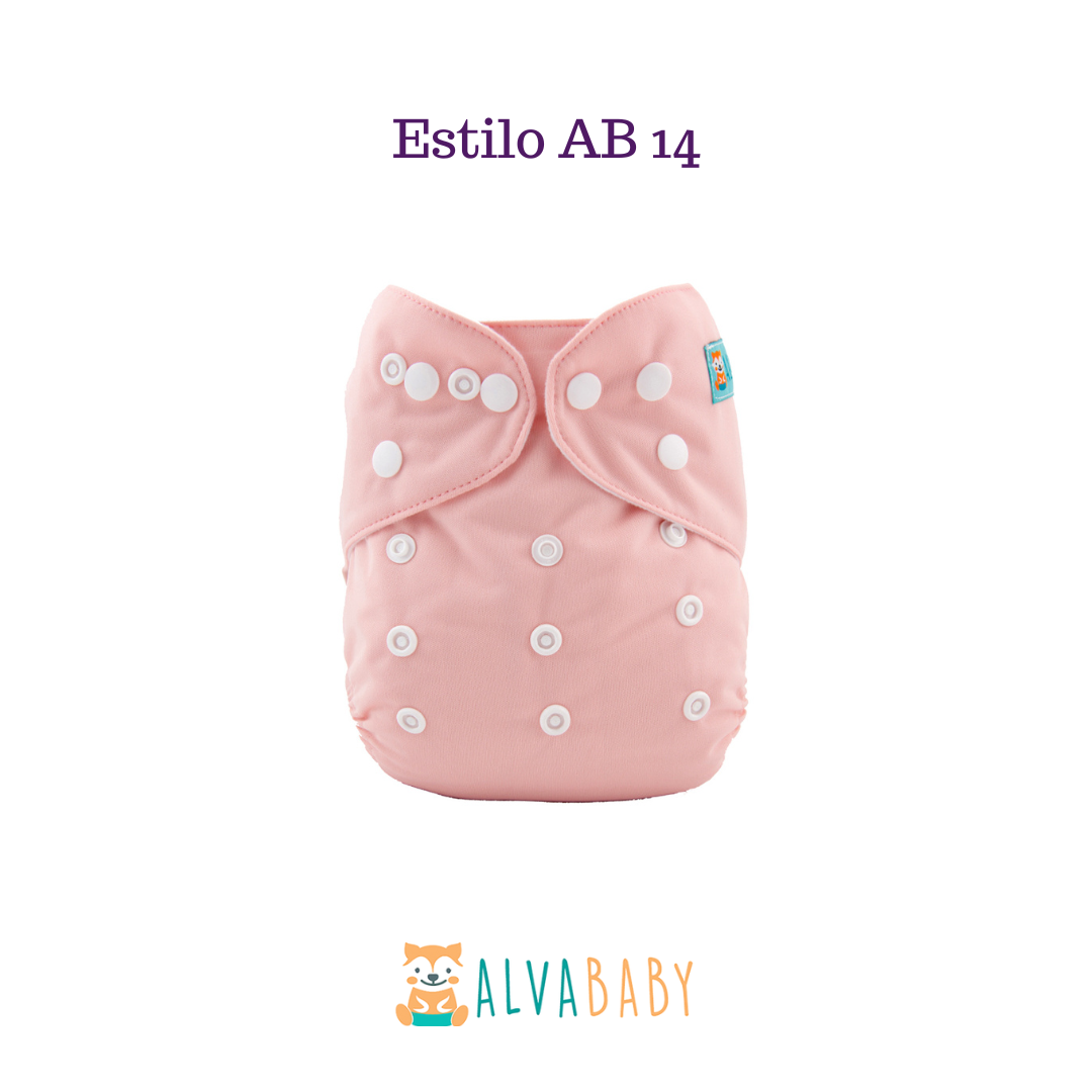 Pañal Ecológico ALVABABY - Estilo AB14