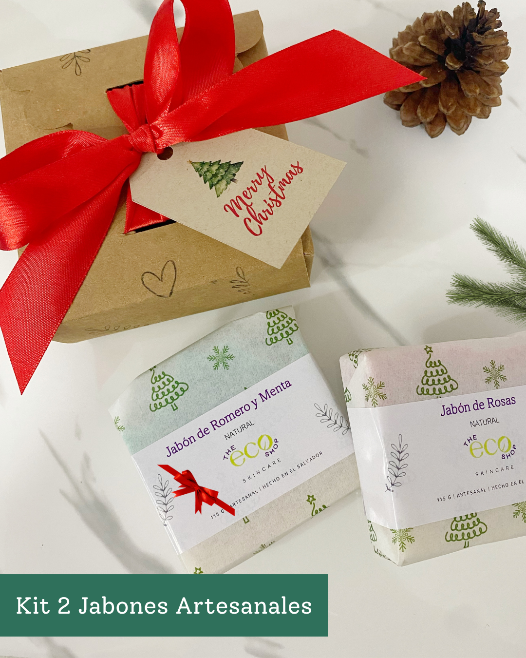 Kit de 2 jabones