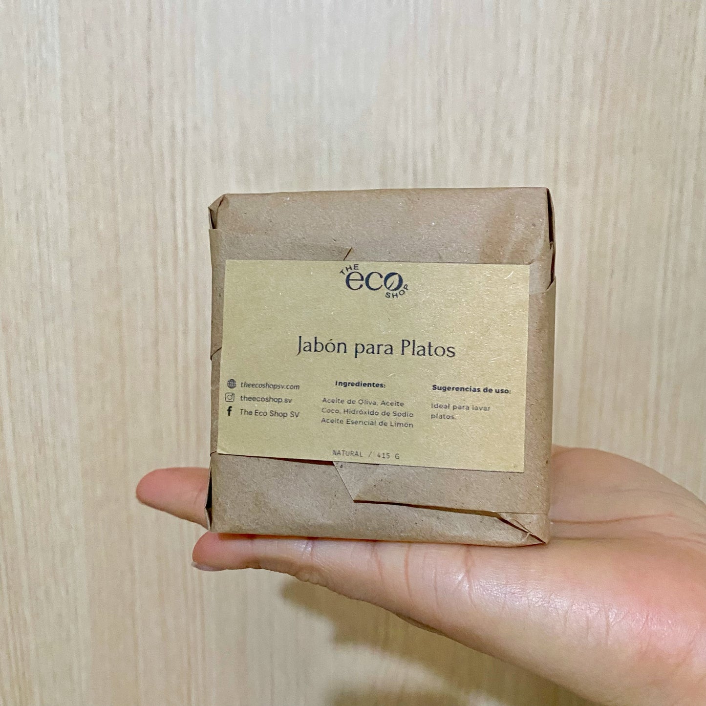 Jabón para platos - Bloque 415 gramos