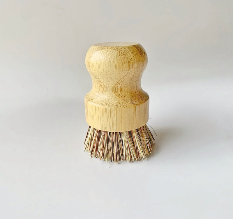 Cepillo para ollas cerdas naturales