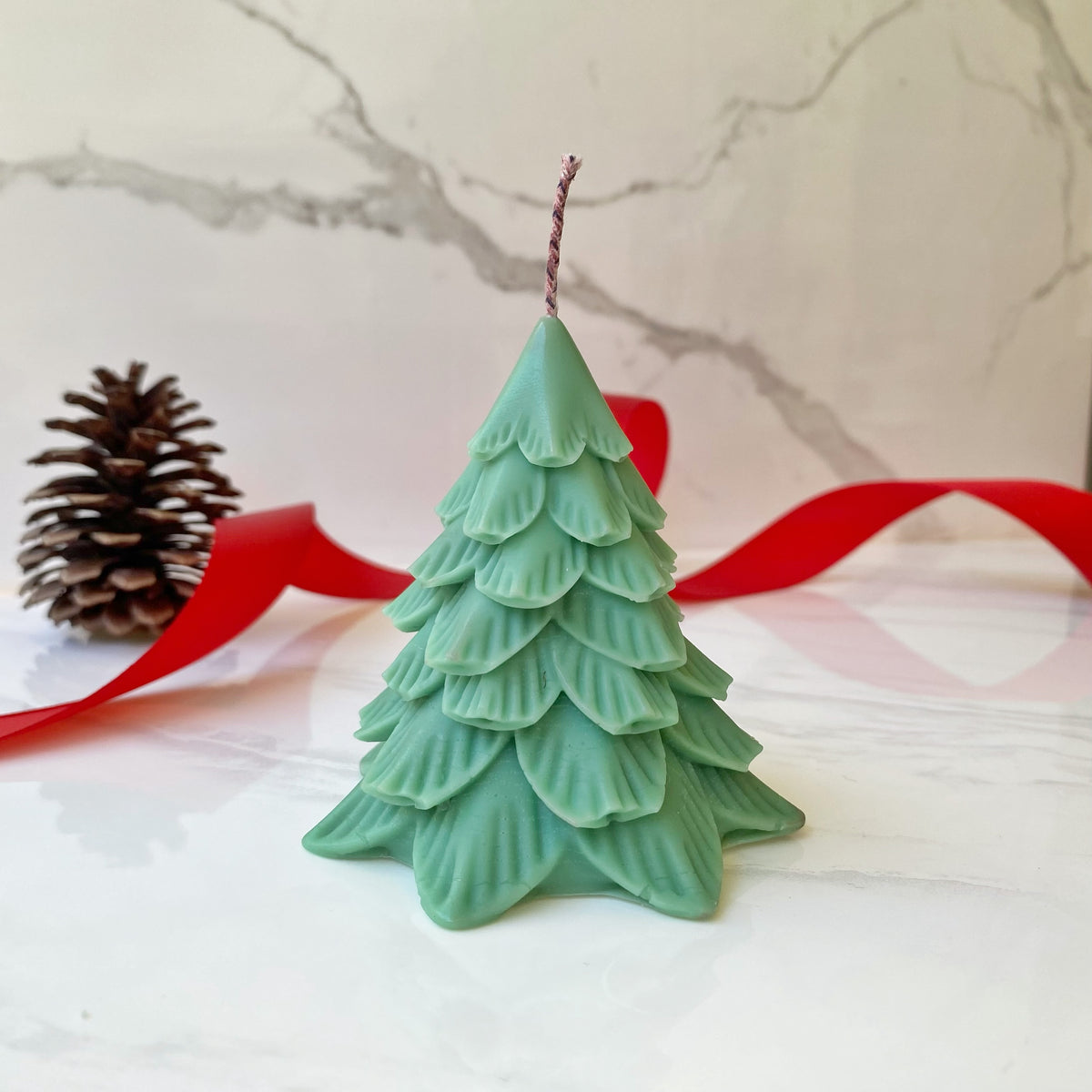 Vela árbol de navidad - estilizado
