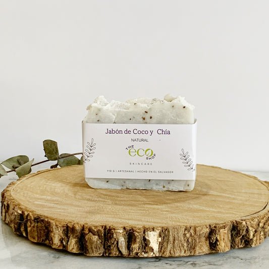 Jabón de Coco y chía - Jabón Multiusos
