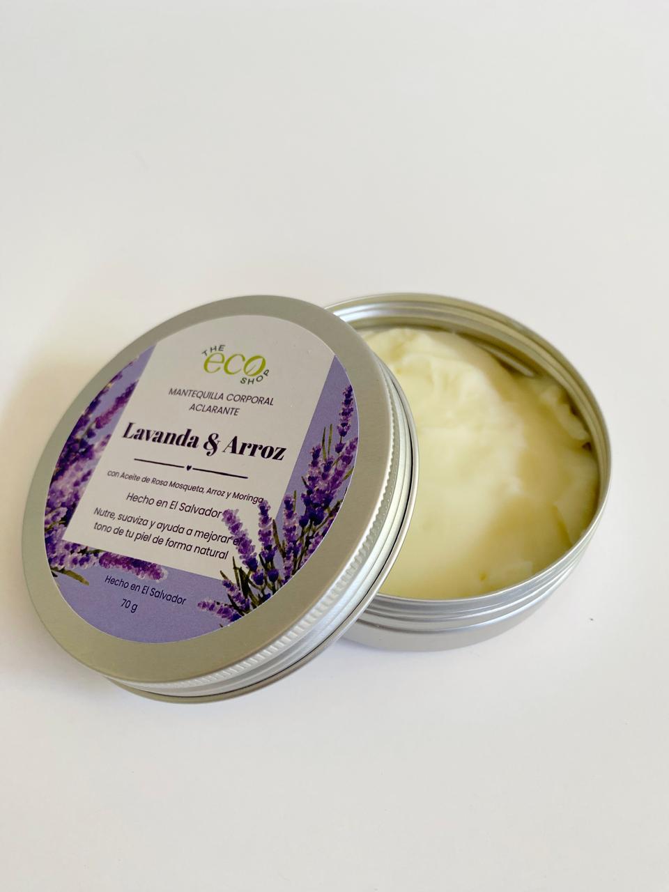 Mantequilla Corporal Aclarante - Lavanda Arroz