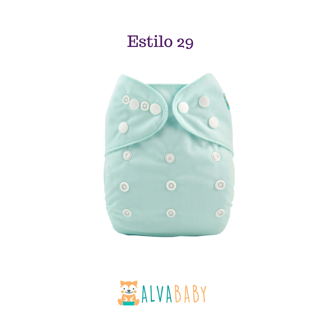 Pañal Ecológico ALVABABY - Estilo 29
