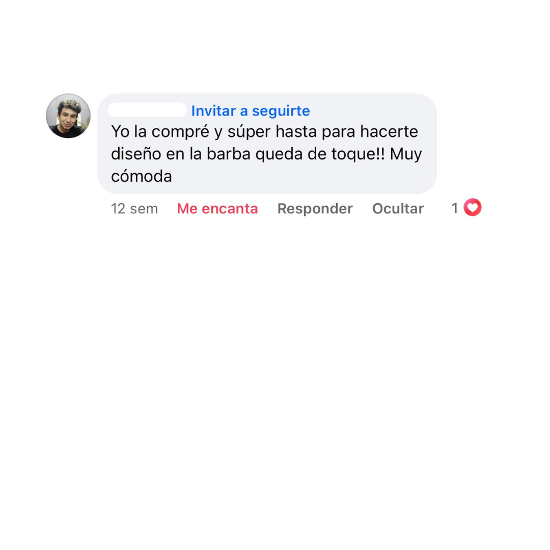 Rasuradora de Acero Inoxidable