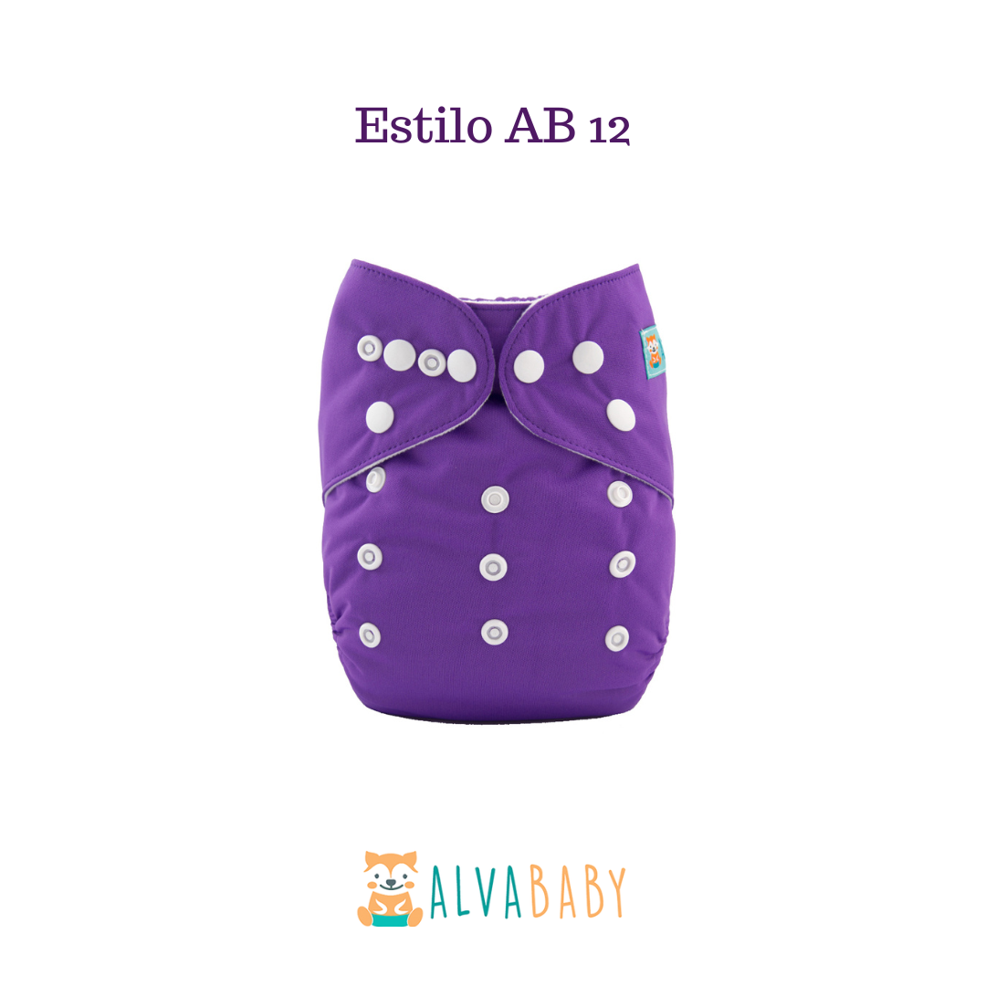Pañal Ecológico ALVABABY - Estilo AB12