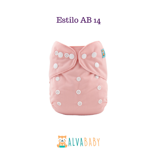 Pañal Ecológico ALVABABY - Estilo AB14