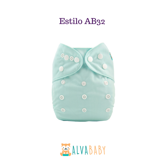 Pañal Ecológico ALVABABY - Estilo AB32