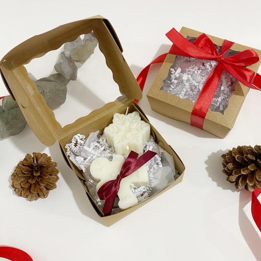 Velas de regalo - Copo de Nieve y Galleta