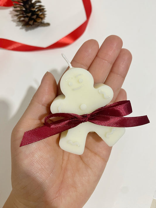 Vela navideñas de galleta