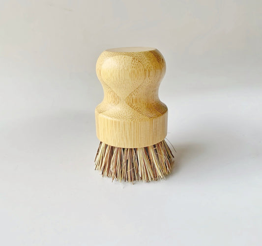 Cepillo para ollas cerdas naturales