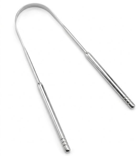 Raspador de lengua en forma de U