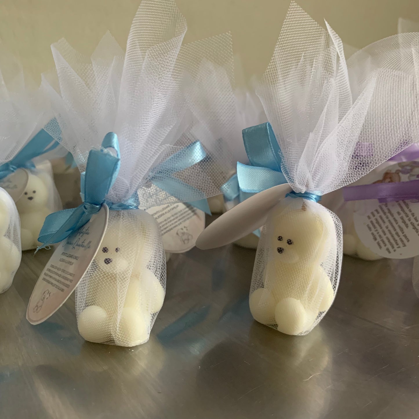 Vela de Oso para Baby Shower - Docena
