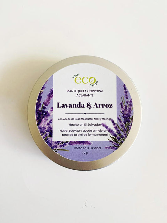 Mantequilla Corporal Aclarante - Lavanda Arroz