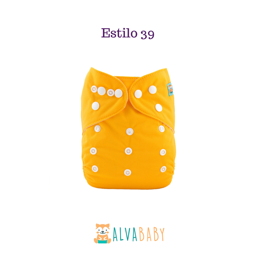 Pañal Ecológico ALVABABY - Estilo 39