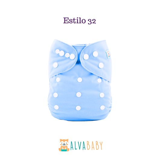 Pañal Ecológico ALVABABY - Estilo 32