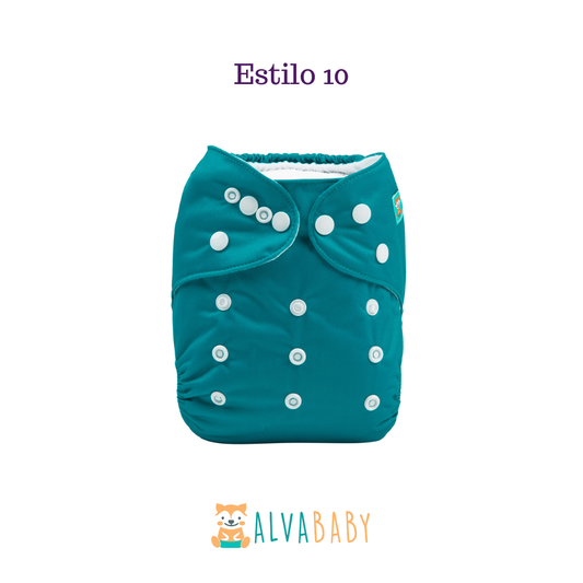 Pañal Ecológico ALVABABY - Estilo 10